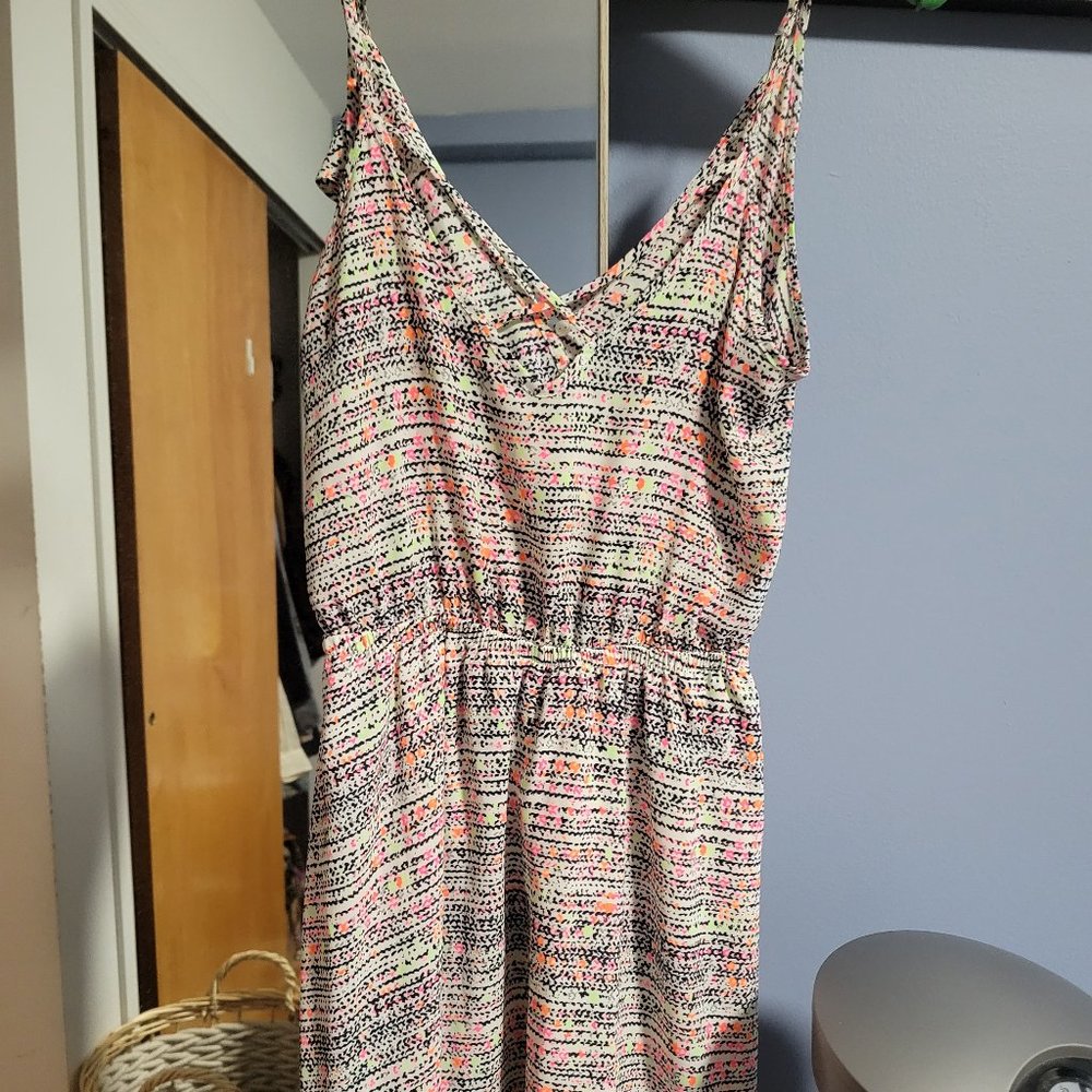 Lush Techno Mini Dress